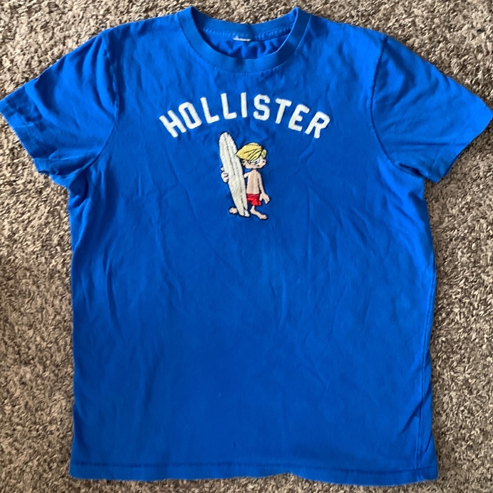 Y2K Hollister Embroidered Surf Tee